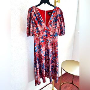Alexia and or lined midi dress
